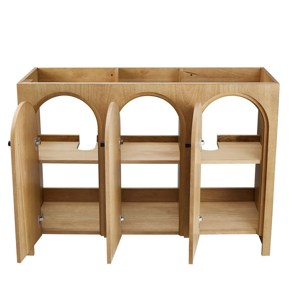 Modway Appia 48’’ Bathroom Vanity Cabinet (Sink Basin Not Included) Oak MDY-EEI-6541-OAK