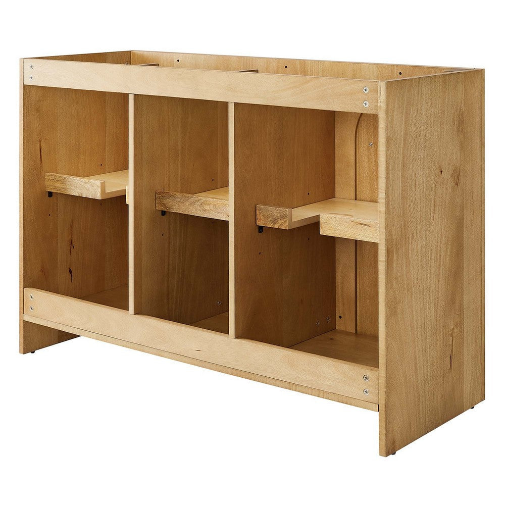 Modway Appia 48’’ Bathroom Vanity Cabinet (Sink Basin Not Included) Oak MDY-EEI-6541-OAK