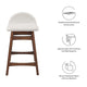 Juno Wood Counter Stool - Set of 2 - No Shipping Charges MDY-EEI-6555-HEA