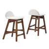 Juno Wood Counter Stool - Set of 2 - No Shipping Charges MDY-EEI-6555-HEA