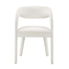 Modway EEI-6563-IVO Pinnacle Performance Velvet Dining Chair Set of Two Ivory MDY-EEI-6563-IVO