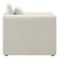 Modway Waverly Boucle Fabric Living Room Accent Armchair in Ivory-Unique Wavy Design MDY-EEI-6575-IVO