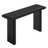 Modway Relic Console Table-Textured Cement Concrete Finish in Black MDY-EEI-6577-BLK