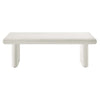 Modway EEI-6578-WHI Relic Concrete Textured Coffee Table White MDY-EEI-6578-WHI