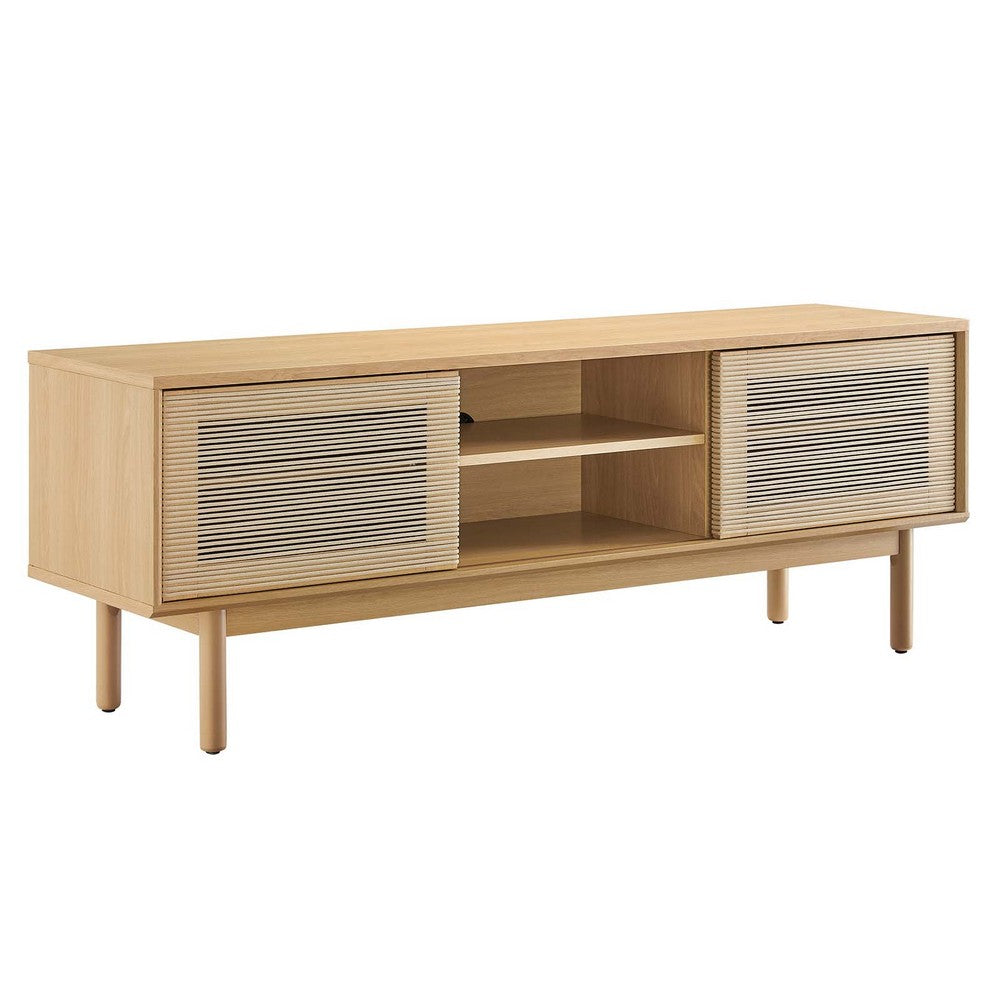 Milo 59" TV Stand by Modway| Brown