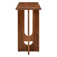Modway Rivian 46 Inch Mango Wood Console Walnut-Sleek and Modern Entryway Behind The Couch or Sofa Table Living Room Furniture for Hallway
