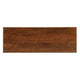 Modway Rivian 46 Inch Mango Wood Console Walnut-Sleek and Modern Entryway Behind The Couch or Sofa Table Living Room Furniture for Hallway
