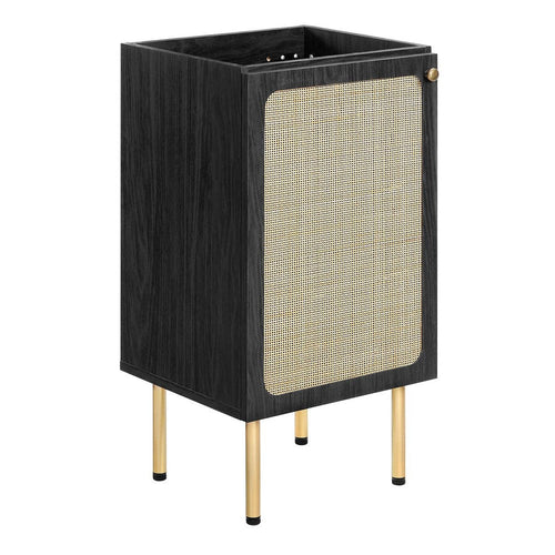 Chaucer 18" Bathroom Vanity Cabinet (Sink Basin Not Included) by Modway| Black