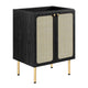 Chaucer 24" Bathroom Vanity Cabinet (Sink Basin Not Included) by Modway| Black