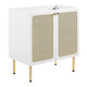 Chaucer 30" Bathroom Vanity Cabinet (Sink Basin Not Included) by Modway| White