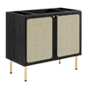 Chaucer 36" Bathroom Vanity Cabinet (Sink Basin Not Included) by Modway| Black