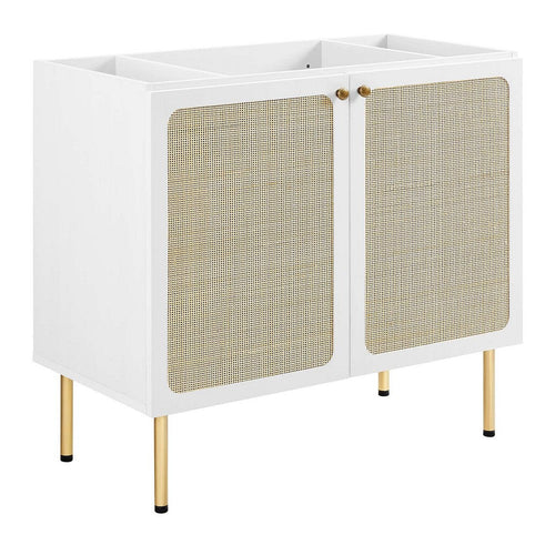 Chaucer 36" Bathroom Vanity Cabinet (Sink Basin Not Included) by Modway| White