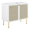 Chaucer 36" Bathroom Vanity Cabinet (Sink Basin Not Included) by Modway| White