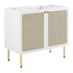 Chaucer 36" Bathroom Vanity Cabinet (Sink Basin Not Included) by Modway| White