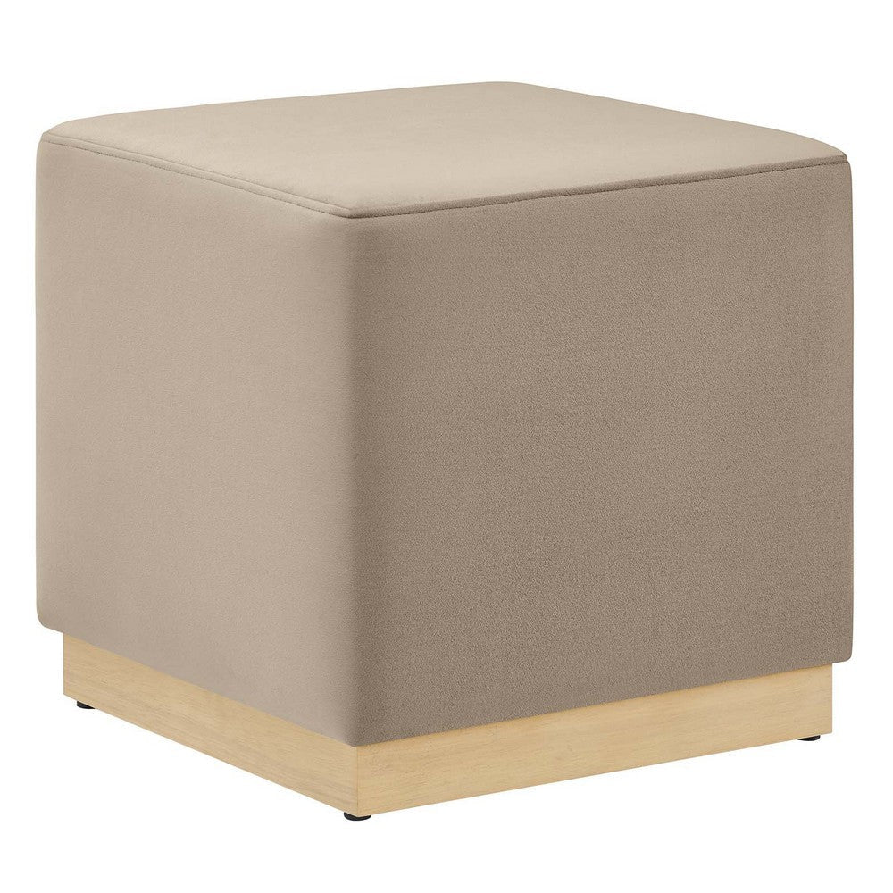 Pinth Base Rectangular Ottman Buy Modway Tilden 17 Inch Square Performance Velvet Upholstered Ottoman ...