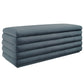 Mezzo Upholstered Performance Velvet Storage Bench  - No Shipping Charges
