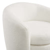 Affinity Upholstered Boucle Fabric Curved Back Armchair  - No Shipping Charges