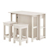 Meadowbrook 3-Piece Kitchen Island and Stool Set  - No Shipping Charges