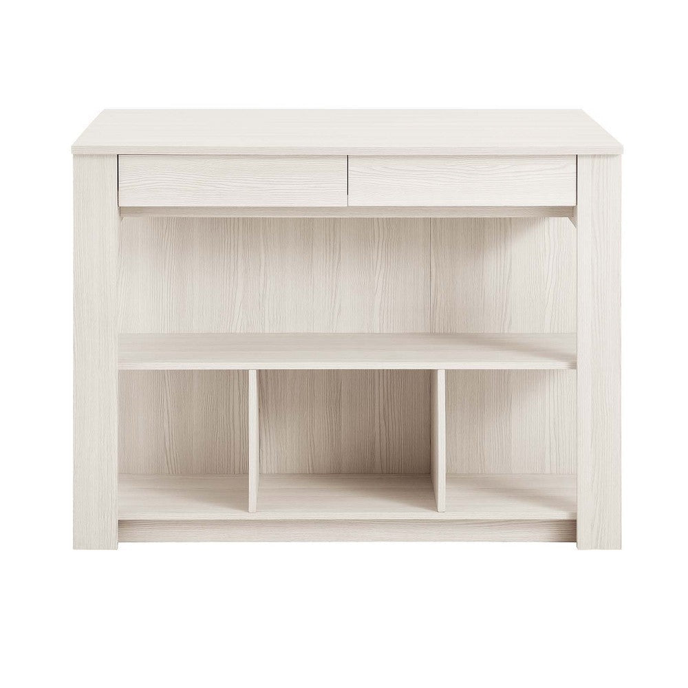 Meadowbrook 3-Piece Kitchen Island and Stool Set - No Shipping Charges MDY-EEI-6731-WMA