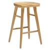 Saville Backless Wood Counter Stools Set of 2 by Modway