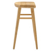 Saville Backless Wood Counter Stools Set of 2 by Modway