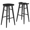Saville Backless Wood Bar Stools Set of 2 by Modway