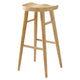 Modway EEI-6740-OAK Saville Backless Wood Bar Stools - Set of 2 Oak