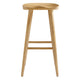 Modway EEI-6740-OAK Saville Backless Wood Bar Stools - Set of 2 Oak