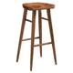 Saville Backless Wood Bar Stools Set of 2 by Modway