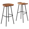 Modway EEI-6742-WAL Concord Backless Wood Bar Stools - Set of 2, Walnut
