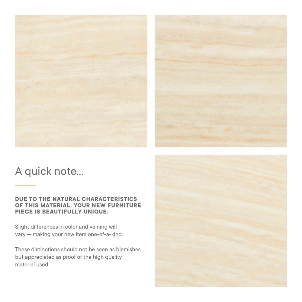 Lippa 60” Oval Faux Travertine Dining Table by Modway MDY-EEI-6757-WHI-TRA