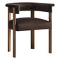 Imogen Performance Velvet Barrel Dining Chairs - Set of 2  - No Shipping Charges