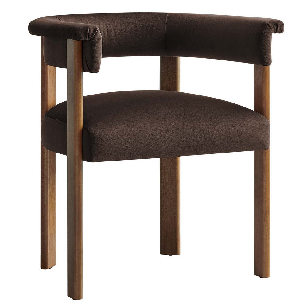 Modway Imogen Dining Chairs Chocolate Brown Deep Brown MDY-EEI-6775-CHB-DBR