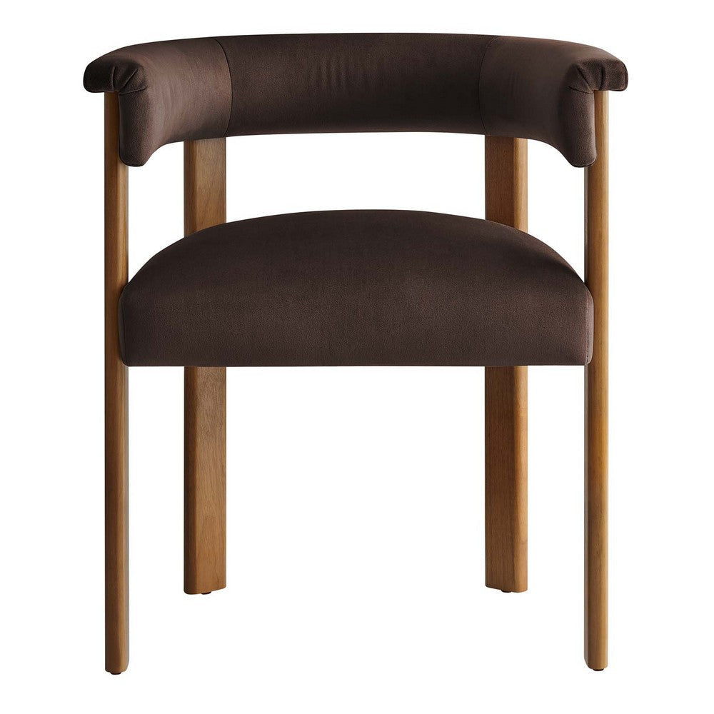 Modway Imogen Dining Chairs Chocolate Brown Deep Brown MDY-EEI-6775-CHB-DBR