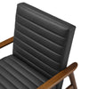 Modway Jensen Accent Chair Walnut Black