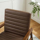 Modway Jensen Accent Chair Walnut Brown