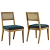 Modway Nimba Dining Chair, Heathered Weave Azure