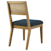 Modway Nimba Dining Chair Heathered Weave Azure