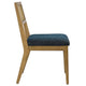 Modway Nimba Dining Chair Heathered Weave Azure