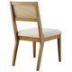 Modway Nimba Dining Chair Heathered Weave Ivory