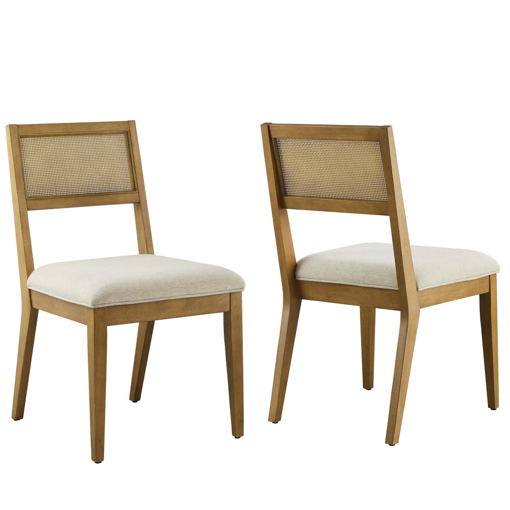 Modway Nimba Dining Chair, Heathered Weave Ivory