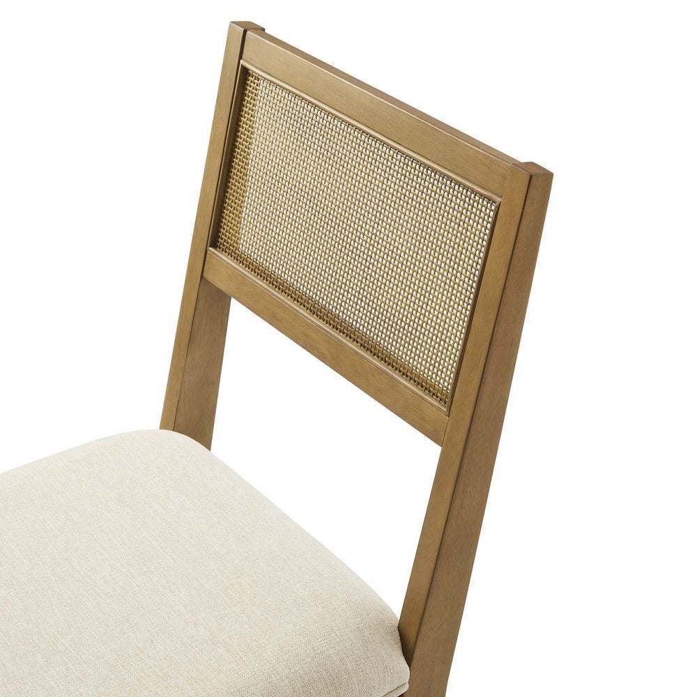 Modway Nimba Dining Chair Heathered Weave Ivory