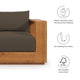 Tahoe Outdoor Patio Acacia Wood Chair by Modway