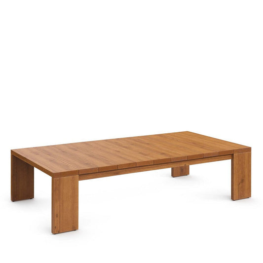 Tahoe Outdoor Patio Acacia Wood Coffee Table  - No Shipping Charges