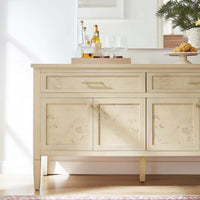 Modway Elysian Living Room Furniture, Bleached Burl