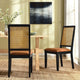 Modway Arlo Dining Chairs Black Natural Tan MDY-EEI-6802-BLK-NAT-TAN