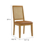 Modway Arlo Dining Chairs Natural Natural Tan MDY-EEI-6802-NAT-NAT-TAN