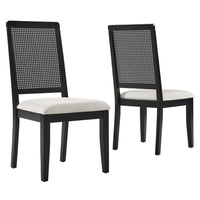 Black Black Heathered Weave Ivory