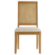 Modway Arlo Dining Chairs Natural Natural Heathered Weave Light Beige MDY-EEI-6803-NAT-NAT-HLB