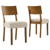 Pax Wood Dining Side Chairs - Set of 2  - No Shipping Charges